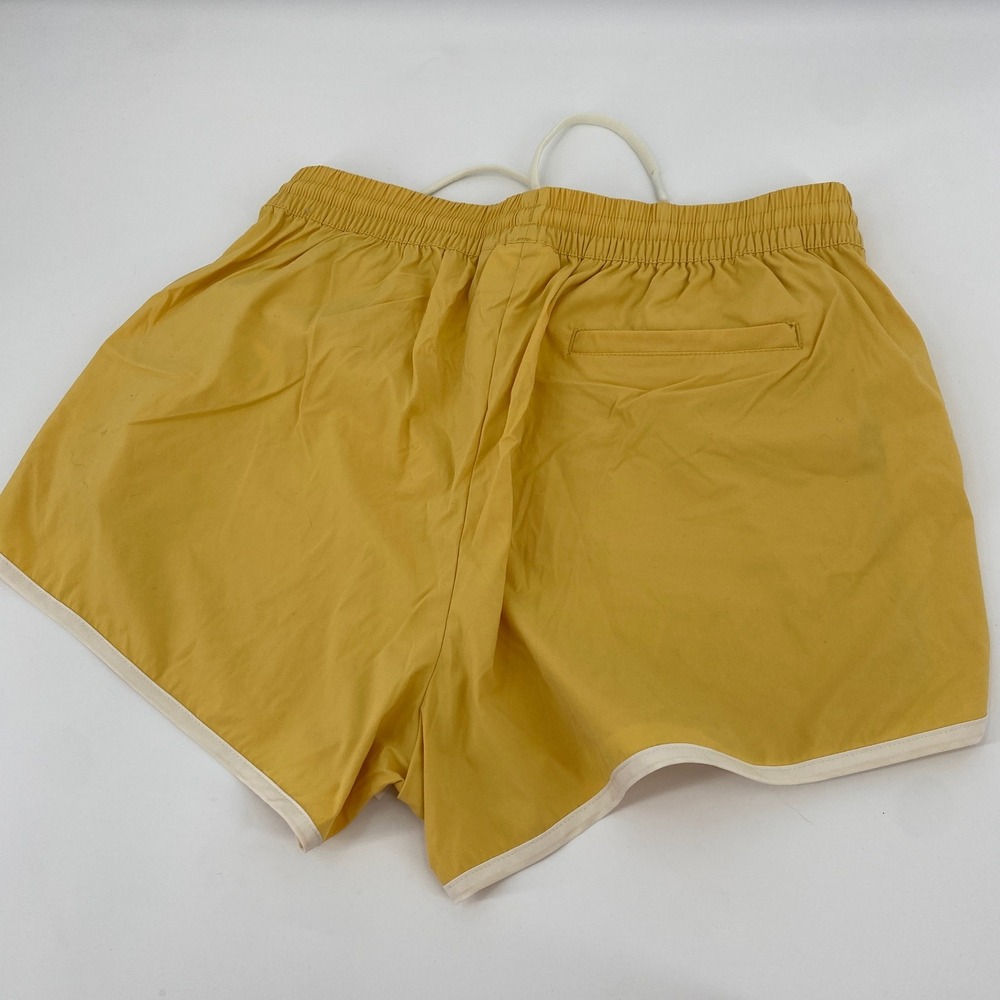 Wilson Ellyn Athletic Shorts Womens Size S Yellow Dolphin Style Drawstring - Picture 4 of 5